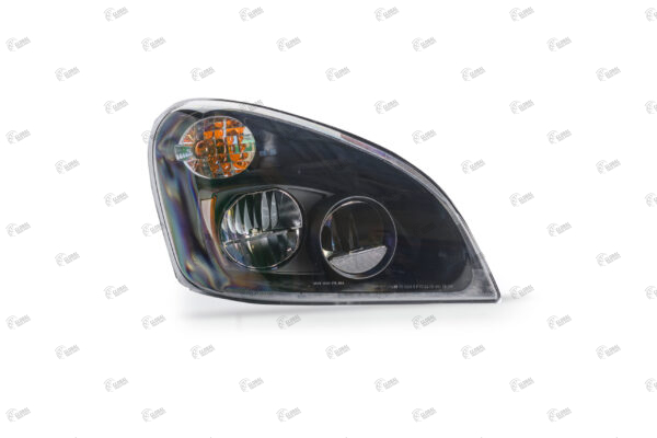 Freightliner Cascadia Black LED-Halogen Head lamp RH - Image 2