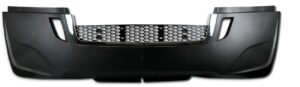 Freightliner Cascadia 2018+ Bumper Paint Without Fog Lamp Hole With Chrome Strip